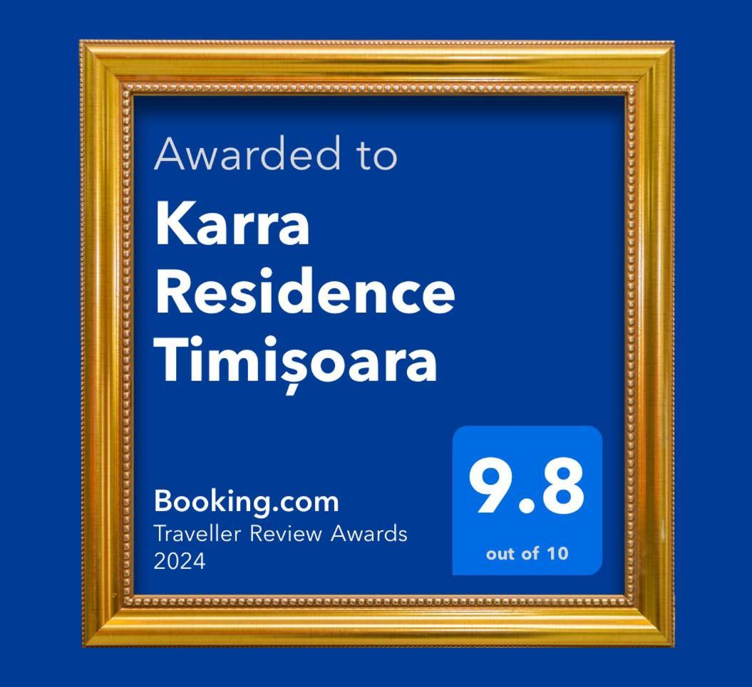 Karra Residence Timisoara - Autorizat Ministerul Turismului Екстериор снимка